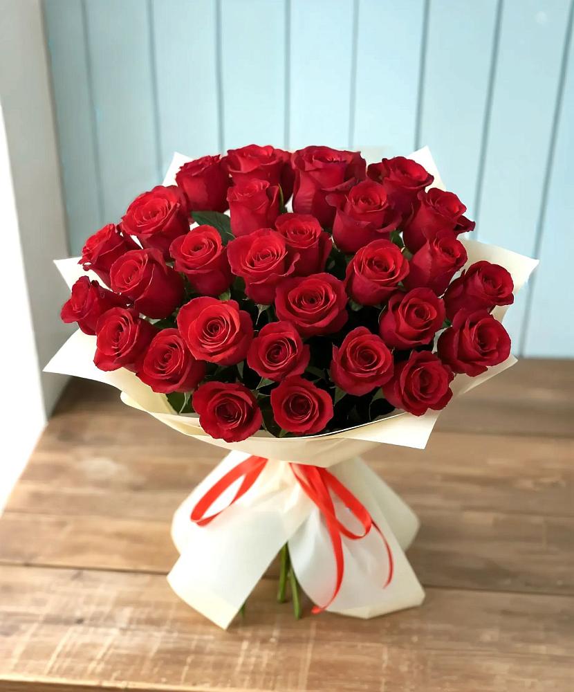 Букет 29 Красных роз в Губарево