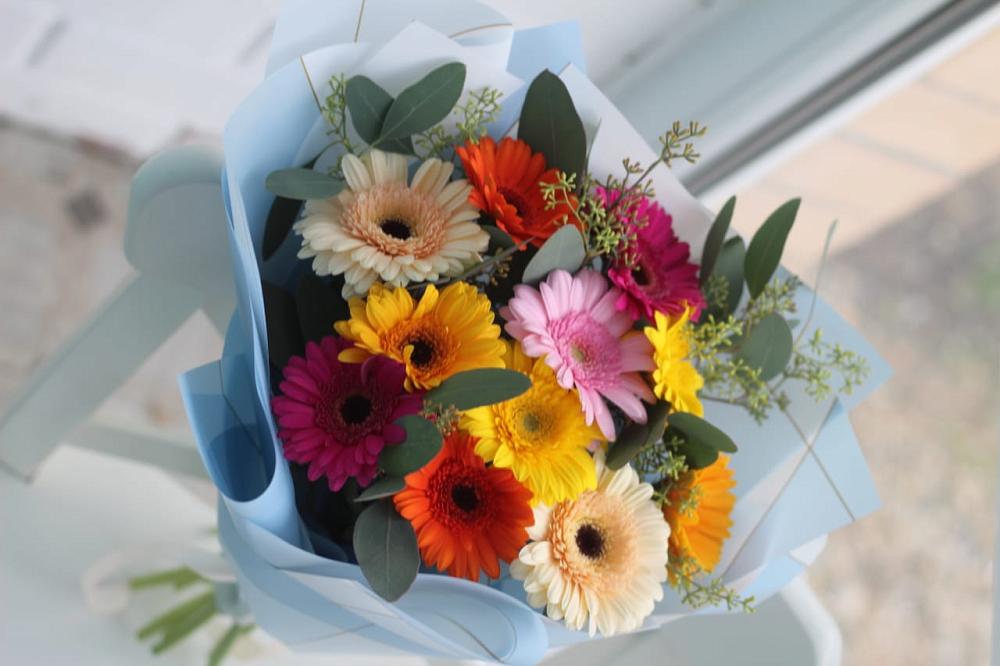 Букет цветов из: Герберы в Губарево