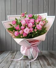 Букет Розовый кустик в Губарево