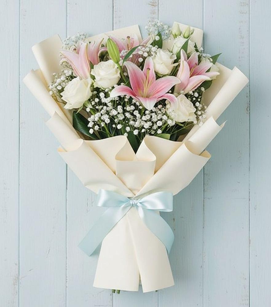 Букет цветов из: Лилии в Губарево