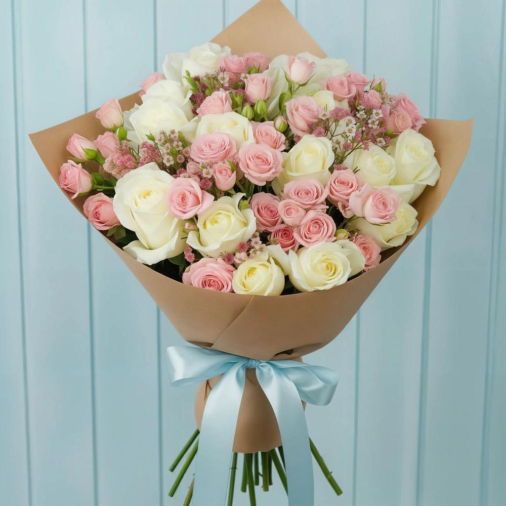 Букет цветов из: Розы в Губарево