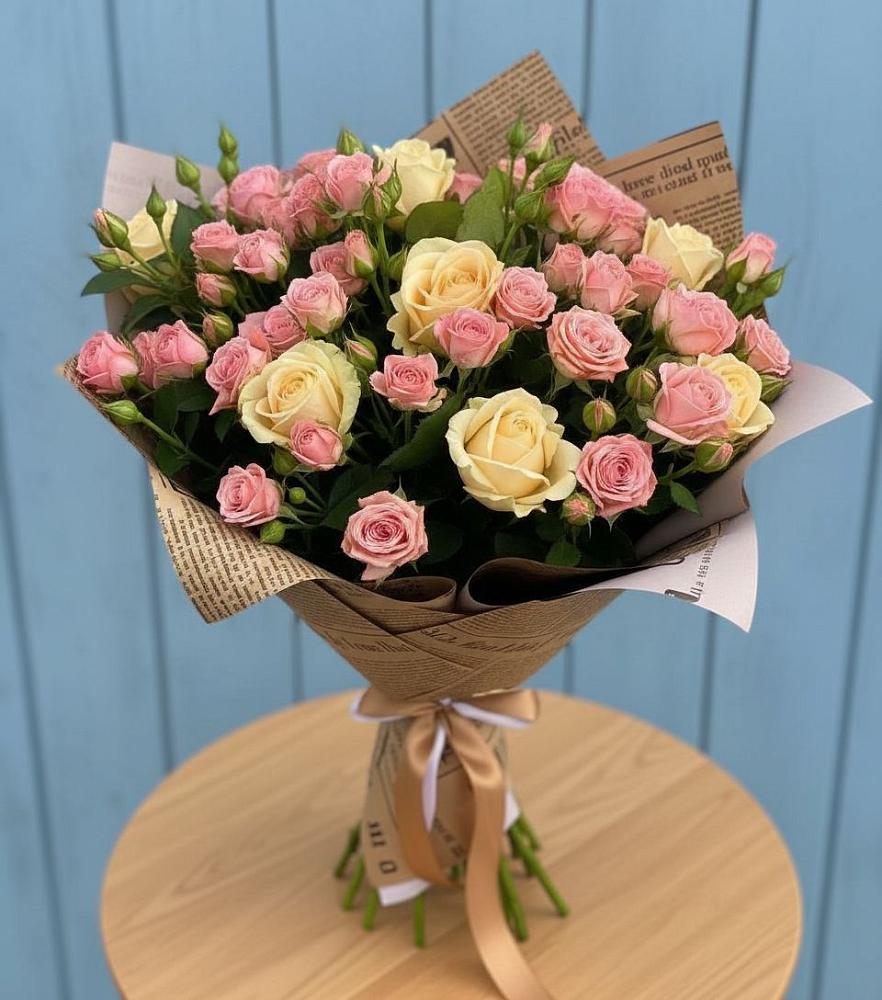 Букет цветов из: Розы в Губарево