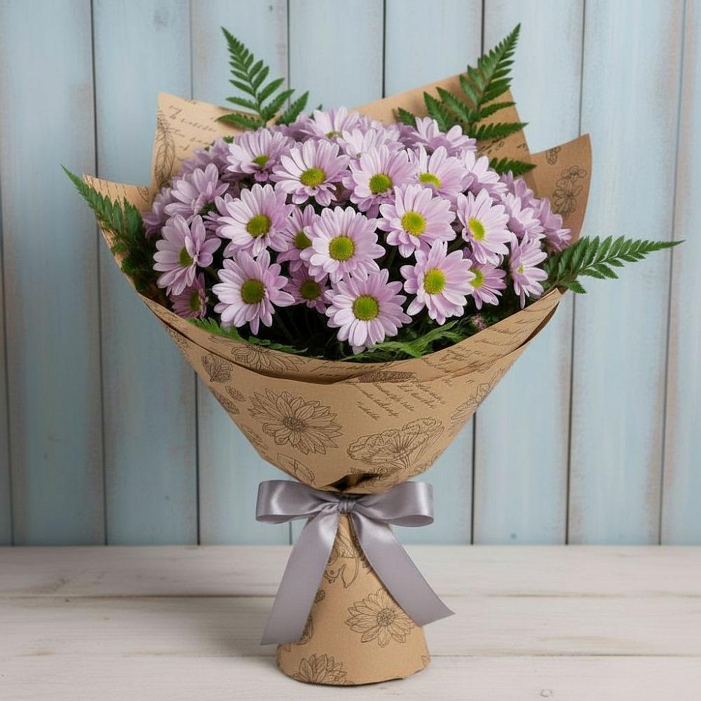 Букет цветов из: Хризантемы в Губарево