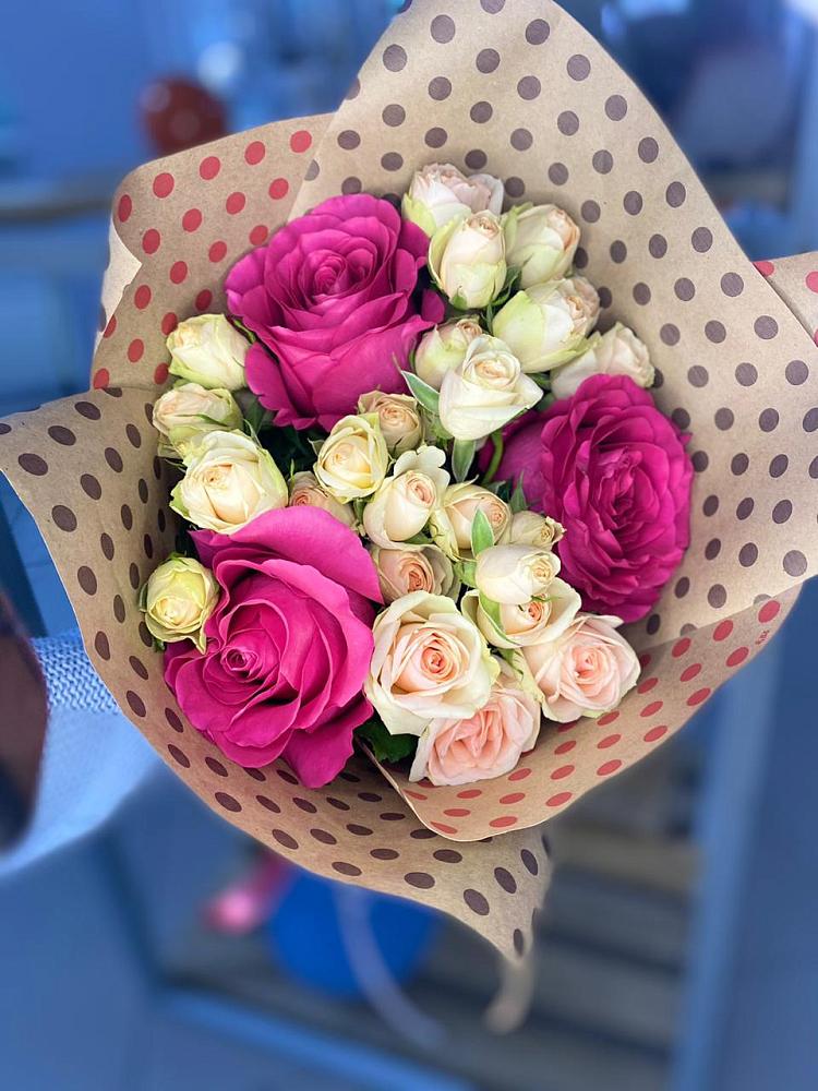 Букет цветов из: Розы в Губарево