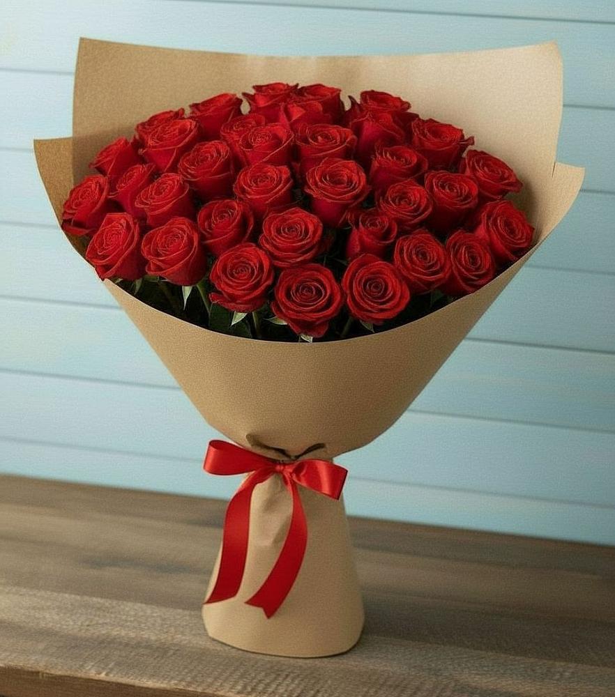 Букет Красные розы Милано в Губарево