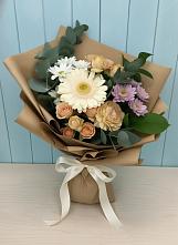 Букет цветов из:  Герберы и Хризантемы в Губарево
