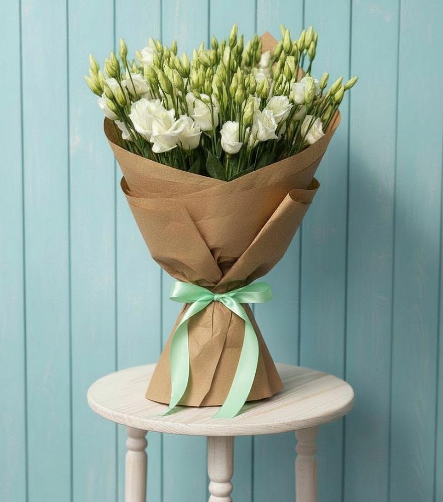 Букет цветов из: Лизиантусы в Губарево