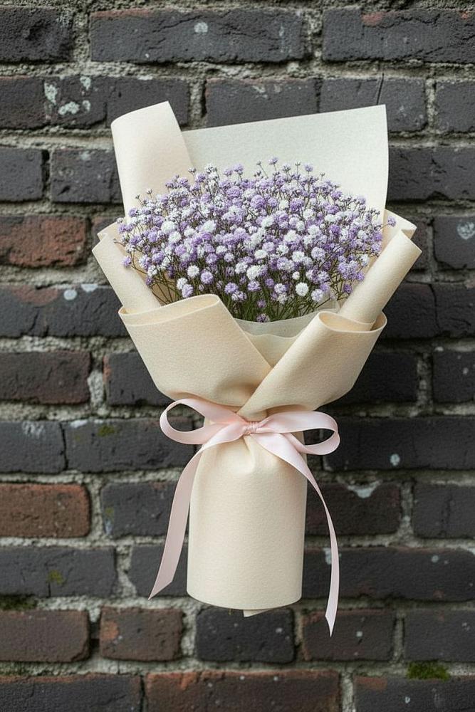 Букет цветов из: Гипсофила в Губарево