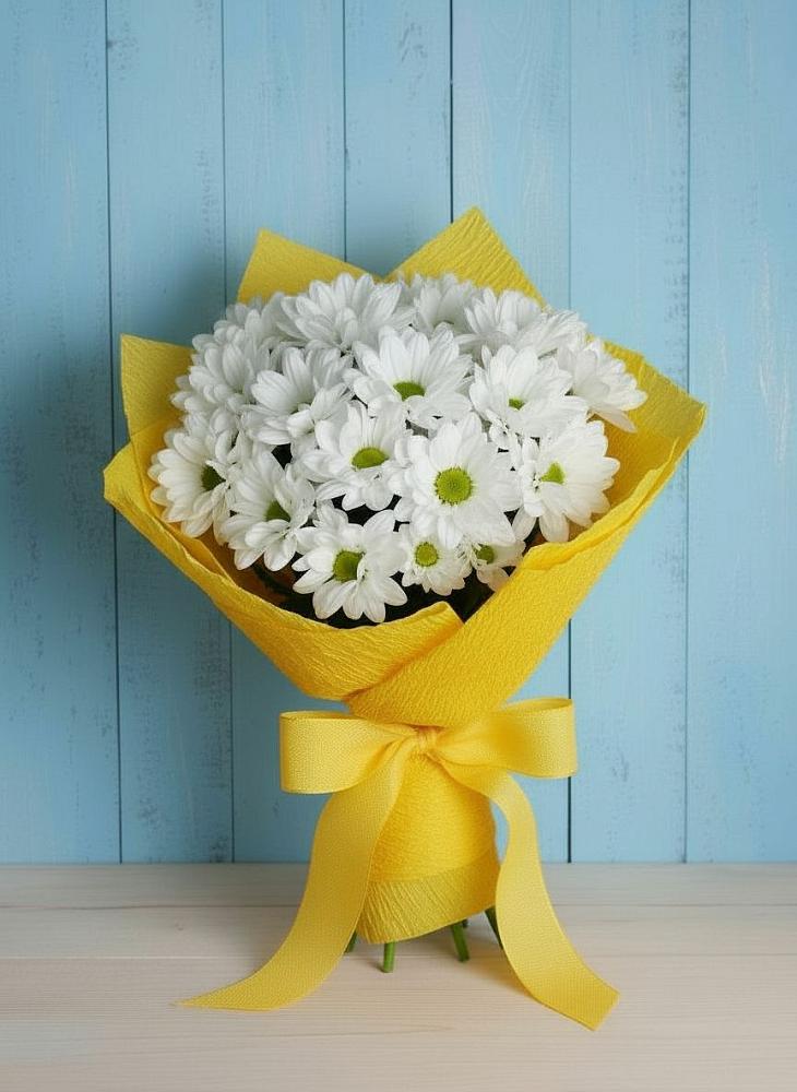 Букет цветов из: Хризантемы в Губарево