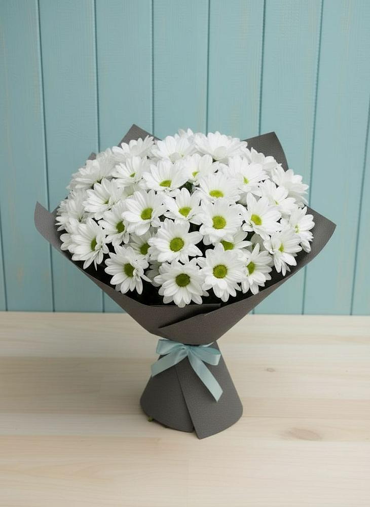 Букет цветов из: Хризантемы в Губарево