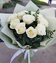 Букет Белые розы Проуд #REPLACE_PRED# Губарево
