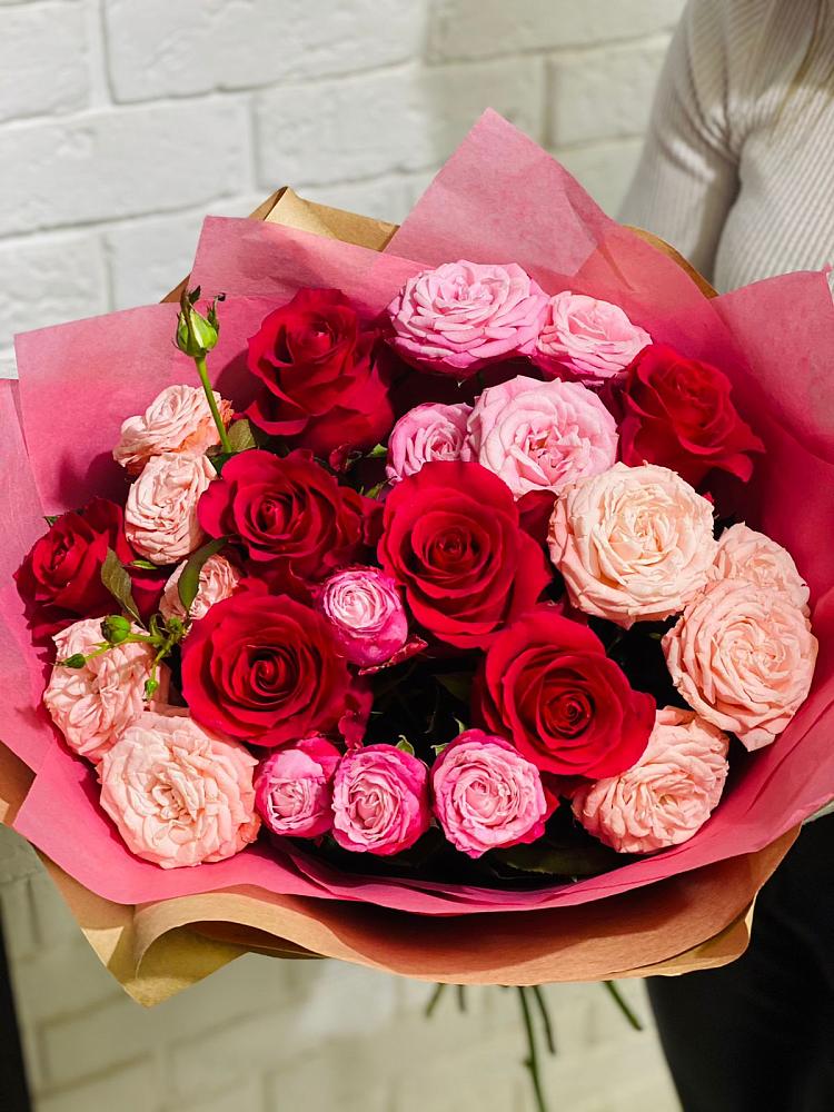 Букет цветов из: Розы в Губарево