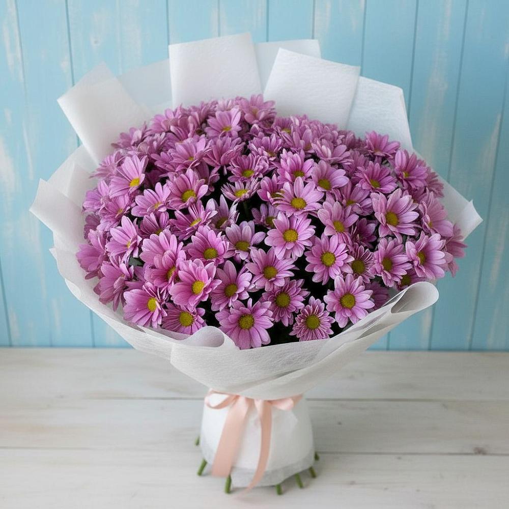 Букет цветов из: Хризантемы в Губарево