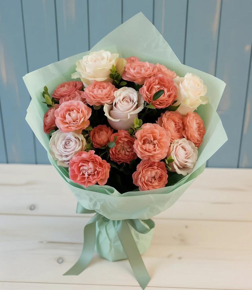 Букет цветов из: Розы в Губарево