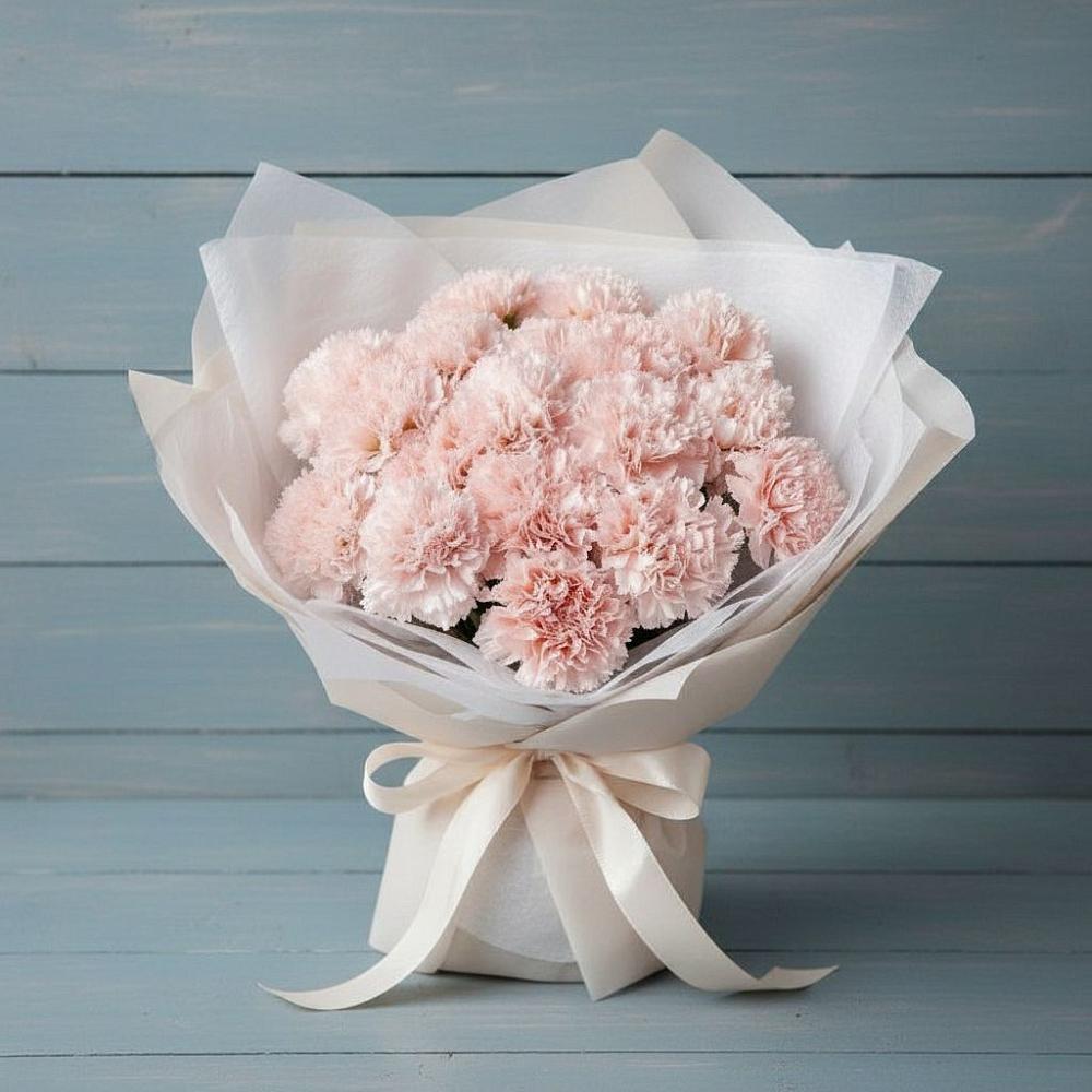 Букет цветов из: Гвоздики в Губарево