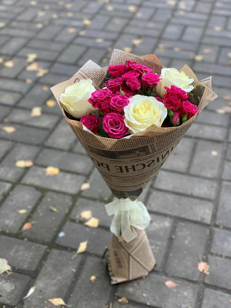 Букет цветов из: Розы в Губарево