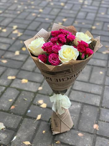 Букет цветов из: Розы в Губарево