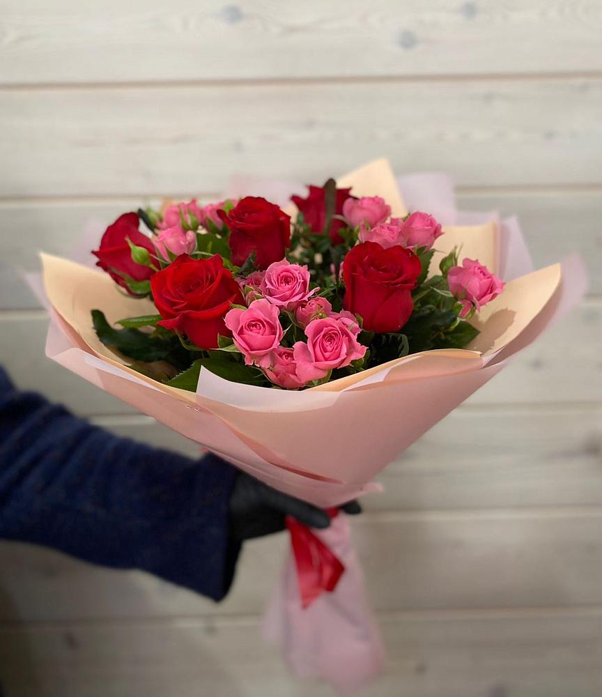 Букет цветов из: Розы в Губарево