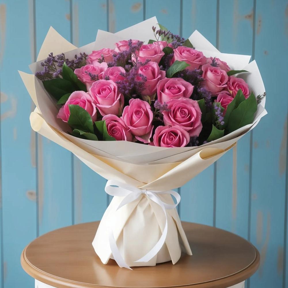 Букет цветов из: Розы в Губарево