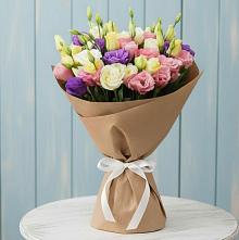 Букет цветов из:  Лизиантусы в Губарево